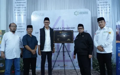 Sosialisasi Halal dan Peresmian Lembaga Pendamping Proses Produksi Halal (LPPPH)